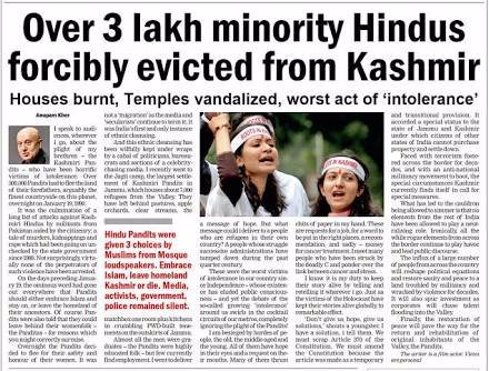 aaduthomaa_'s tweet photo. @PeterSweden7 Ever heard about becoming refugees on their own homelands?

Read about the exodus and ethnic cleansing of Kashmiri Pandits by radical islamists in the 90's. 

They were given 3 options.
Convert,  leave or die! https://t.co/e6PgVy7VyC