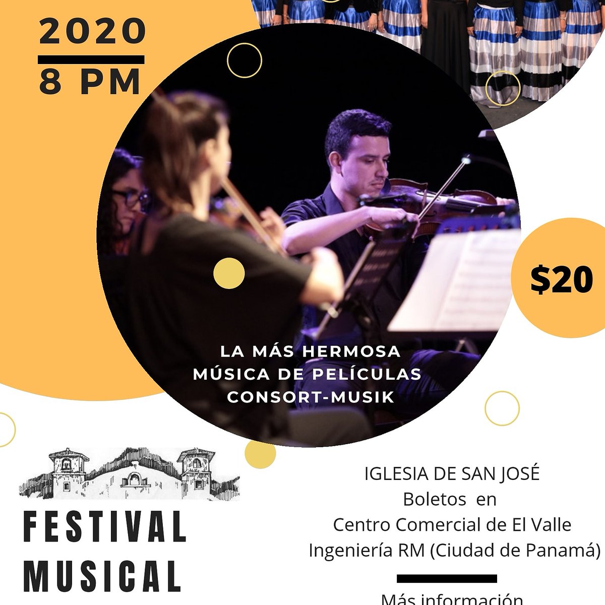 ValleFest's tweet image. Este sábado 25 de febrero ven a El Valle y acompáñanos en este concierto de las músicas más bellas de películas.