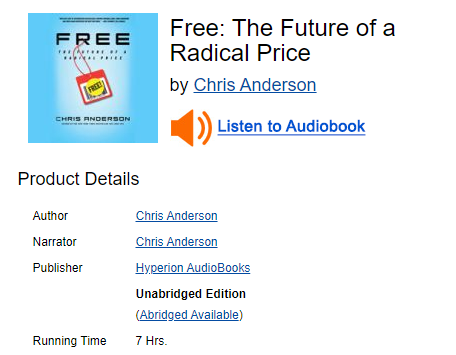 jfcarpio's tweet photo. GRATIS: el futuro de un precio radical
Audiobook gratis
https://t.co/Y55rUREM0w #ValueLab https://t.co/qVzhkTOo2g