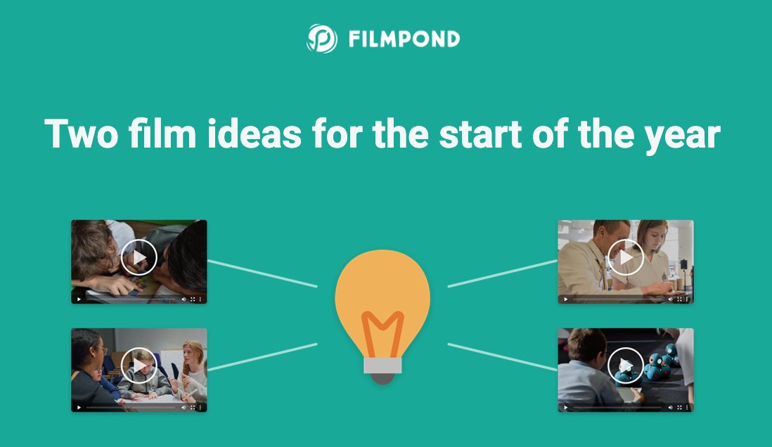 Filmpond's tweet photo. After over a decade of making films with schools, we know the two top priorities for films to start the year on a high. Not surprisingly, the films are all about connecting and building parent engagement for the year ahead. Read more at https://t.co/G1ZzuZhcVZ https://t.co/xL59kgQovL
