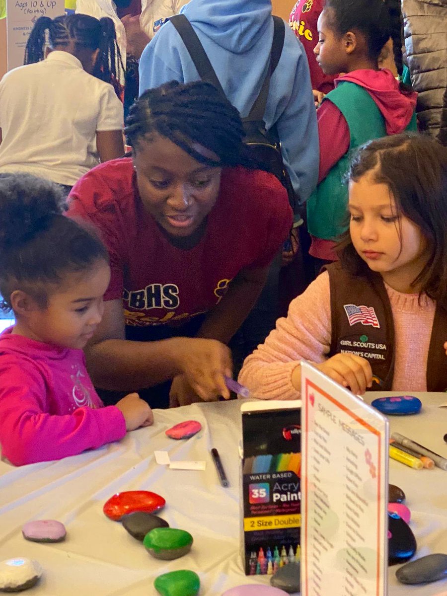 Eclectic Steppers (@pb_eclecticstep) on Twitter photo Today, we hosted a rock decorating project with <a href="/MCACDST/">MCAC DST</a> for #MLKDay! These beautiful “kindness rocks” will be donated to the <a href="/ChildrensNatl/">Children's National Hospital 🏥</a> healing garden! Thanks to all the #Volunteers who came out to help!
*
#EclecticSteppers #MLKDAY2020 #CommunityService #PBHS @PBHSPrincipal Today, we hosted a rock decorating project with <a href="/MCACDST/">MCAC DST</a> for #MLKDay! These beautiful “kindness rocks” will be donated to the <a href="/ChildrensNatl/">Children's National Hospital 🏥</a> healing garden! Thanks to all the #Volunteers who came out to help!
*
#EclecticSteppers #MLKDAY2020 #CommunityService #PBHS @PBHSPrincipal