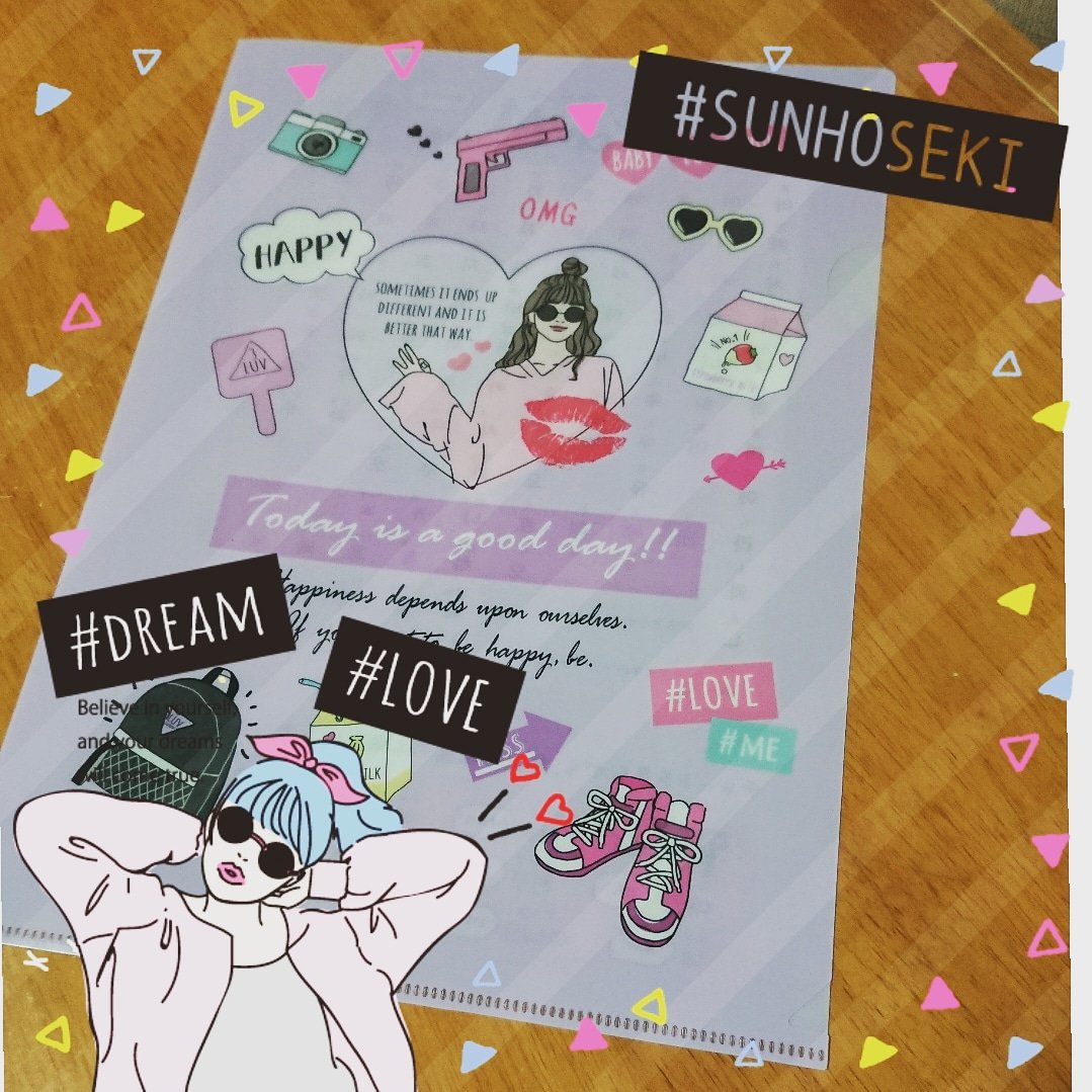 やっち Sur Twitter サンチューバー サン宝石 50音ハングル表a4クリアファイル 使いやすいサイズのクリアファイル 裏が個人的にお気に入り ハングル覚えたい人にオススメのファイル