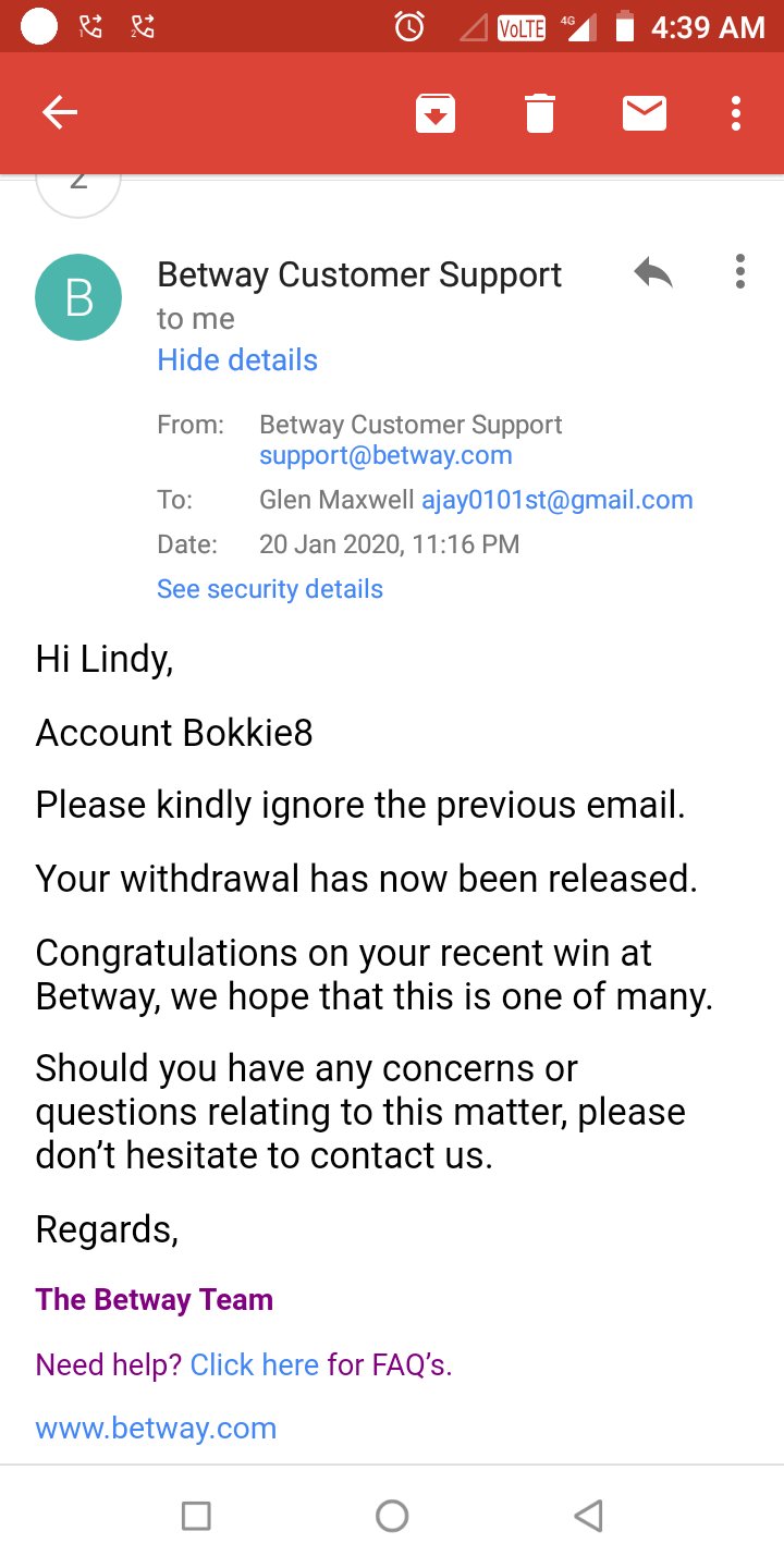 betway help