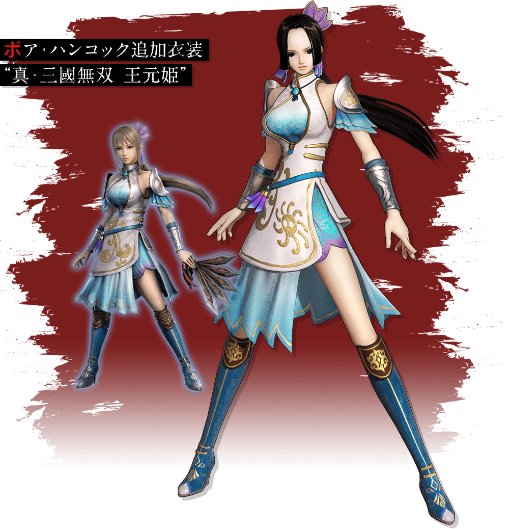 Twitter 上的ps360hd2 One Piece Pirate Warriors 4 X Dynasty Warriors Collaboration Costumes For Law Amp Boa T Co Pgaqggwxga Twitter