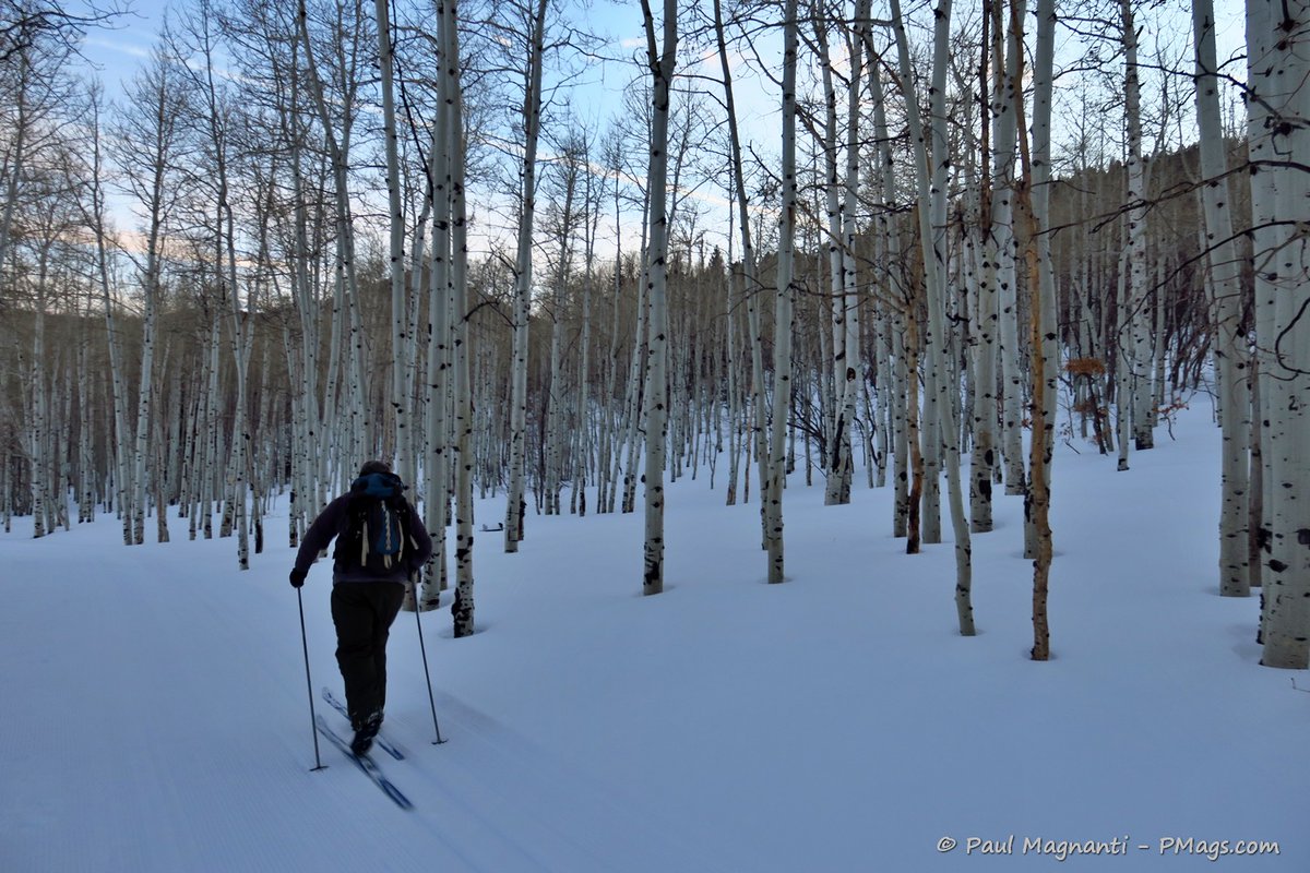 pmagsco's tweet photo. A tiny home overnighter via Roam Industry in Monticello.
…
Makes a great intro to hut trips! Only 1.6 miles to the tiny home with lots of skiing opportunities of different levels of difficulty nearby, too.
….
#skiing #huttrip #utah #nordicskiing https://t.co/jz5QSNsFHX