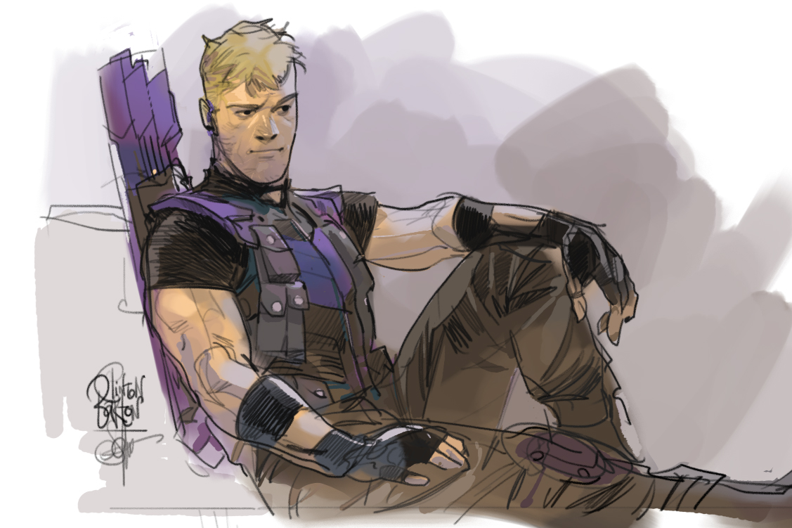 Clinton Francis Barton #Hawkeye #marvel