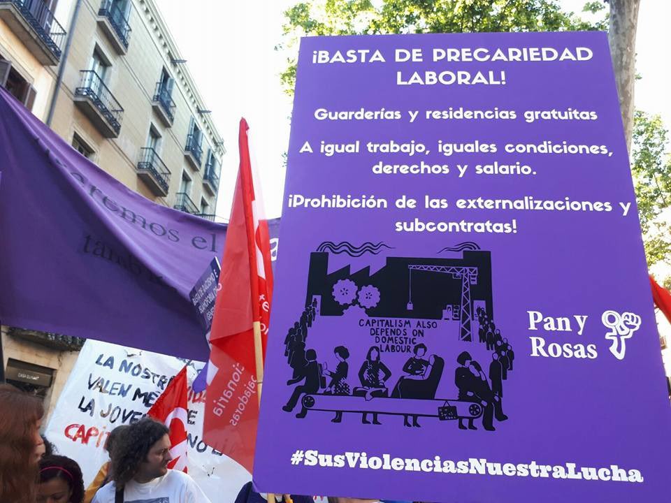 🔴[Entrevista] “El 8M vamos a la huelga. No hay políticas feministas si no se derogan las reformas laborales”
#huelga8M #vaga8M #Vaga8y9M 

Àngels Vilaseca, trabajadora precaria de la educación de #PanyRosas ➡️izquierdadiario.es/El-8M-vamos-a-…