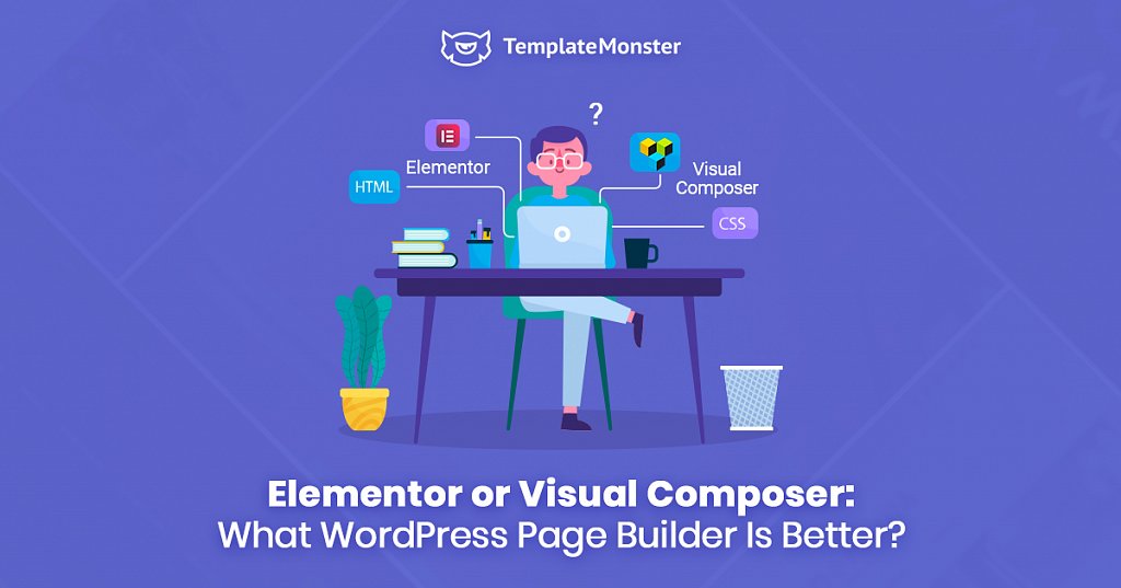 templatemonster's tweet image. Elementor or Visual Composer: what WordPress Page Builder is better?🤔 Let's find out that together!➡️ cutt.ly/vrnJZMl 
P.S. Let us know which one you prefer in the comments😉
#elementor  #VisualComposer