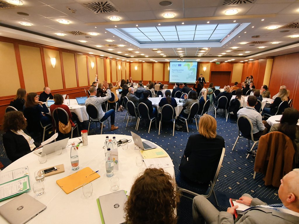 interregeurope's tweet photo. Our #projectseminars in #Budapest kicked off with full house and enthusiasm to dive into the depths of financial reporting. More to follow, three days of sessions ahead! https://t.co/SLdWQmjpE6