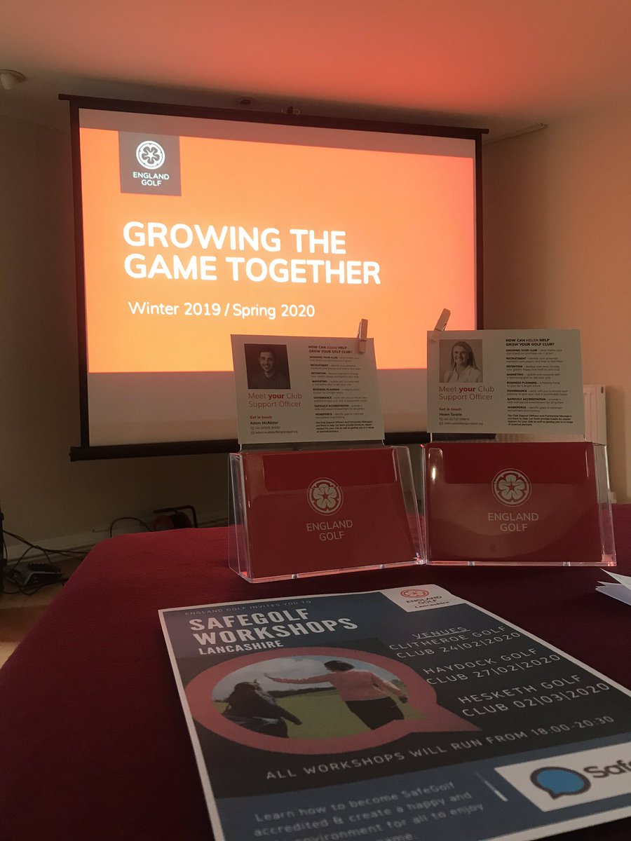 Ready for the World Handicapping System Workshop at Preston Golf Club this morning

#englandgolf #lancashiregolf #WHSWorkshop