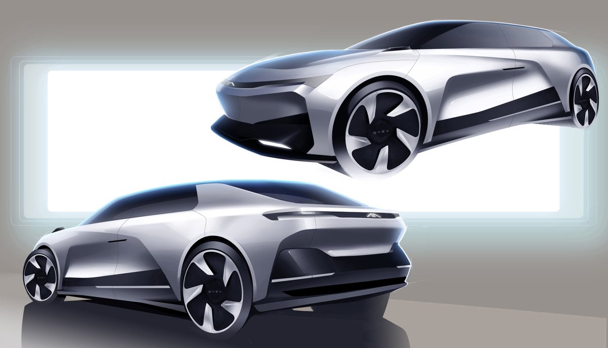 GroupMatador's tweet photo. This is QYEV: a concept of autonomous car. The futuristic design is sporty and avant-garde. The vehicle has an intelligent platform that can be powered by pure electric, hydrogen fuel and methanol fuel cells. The concept was presented in Shanghai Motor Show in 2019 #MatadorGroup https://t.co/Uyn83RDfvJ