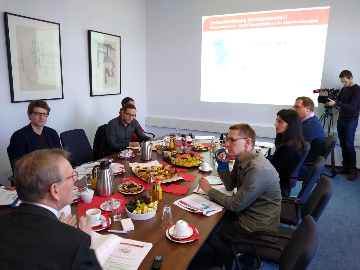 KaySenius's tweet image. Pressegespräch zum Thema Stadt-Land-Gefälle und Strukturwandel in Sachsen-Anhalt