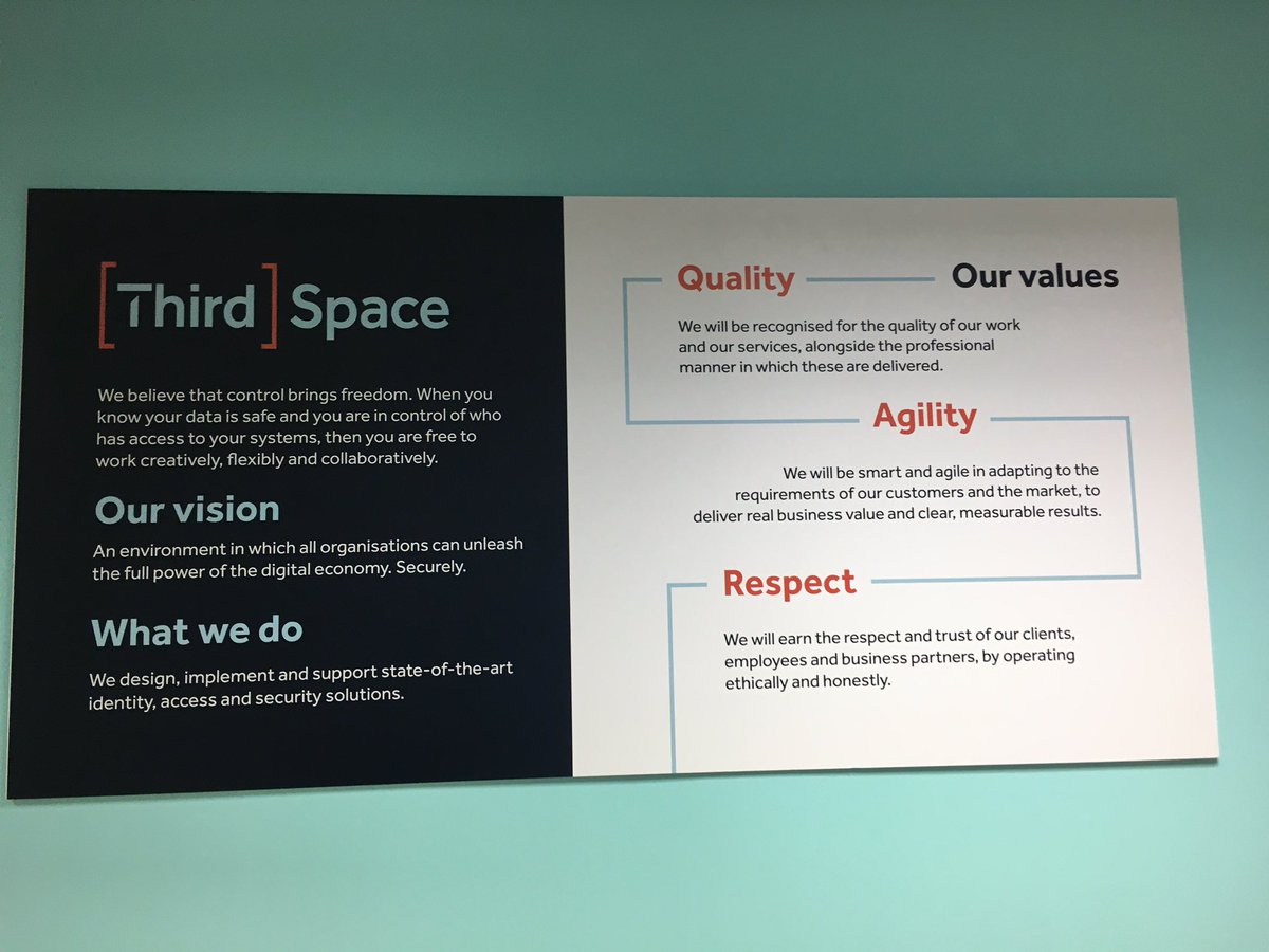 New year @ThirdSpaceIT means new office art in #cwmbran well done to Georgia Walker and her amazing design skills! #officedesign  #newoffice