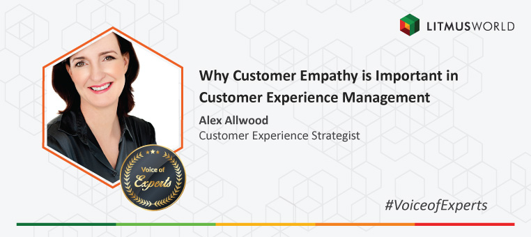 LitmusWorld's tweet photo. #VoiceOfExperts
@AlexAllwood (Renowned Author and Customer Experience Strategist, All Work Together) shares her thoughts on how #CustomerEmpathy plays a vital role in #CustomerExperience.
Welcome on-board #AlexAllwood
Read Here: https://t.co/yzqD1dRYzp https://t.co/jqryd1HbRV