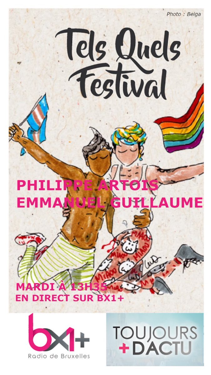 De 12h à 14h, dans Toujours + d'Actu, Fabrice <a href="/Grosfilley/">Fabrice Grosfilley</a> recevra <a href="/BorisDillies/">Boris Dilliès</a> (MR), Aurore Guieu de @Oxfam_Sol, le festival <a href="/TelsQuels/">Tels Quels</a>...

Rendez-vous sur BX1+ et BX1 pour suivre le direct et le replay ➡️ bx1plus.be