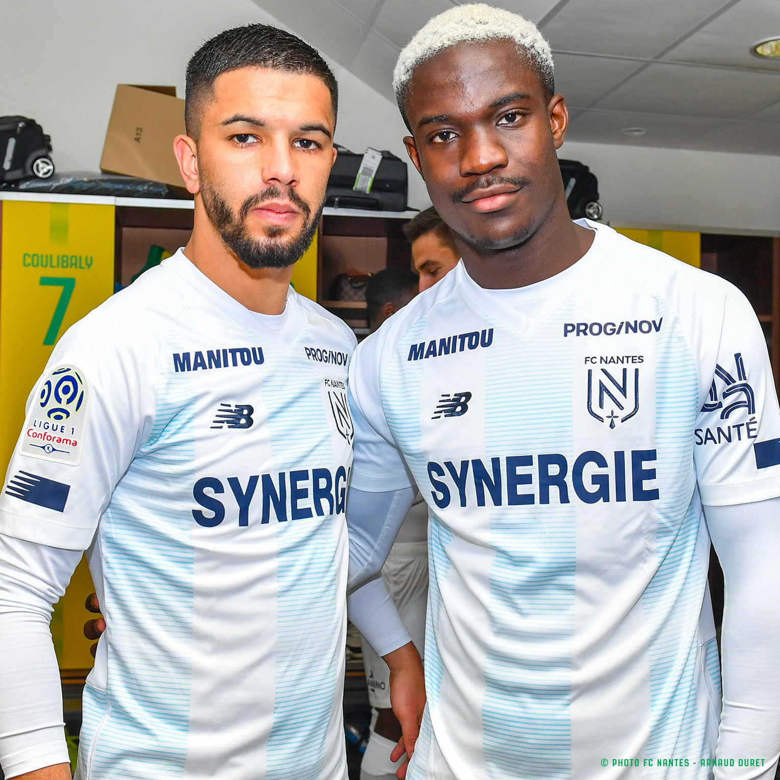 Camiseta del Nantes en homenaje a Sala y a Argentina