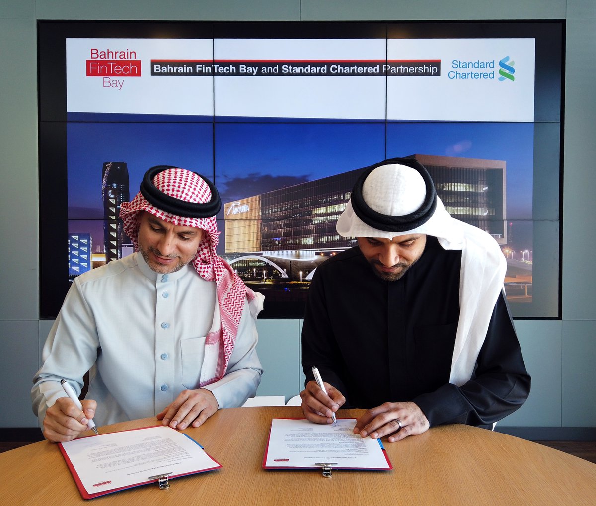 FinTechBay's tweet photo. We are thrilled to announce our partnership with @StanChart Bahrain.
The partnership will open doors for collaboration on key initiatives in the #FinTech ecosystem.
@FinTechCo
#FinTechBay #FintasticBahrain https://t.co/NOxI3GG7ZG