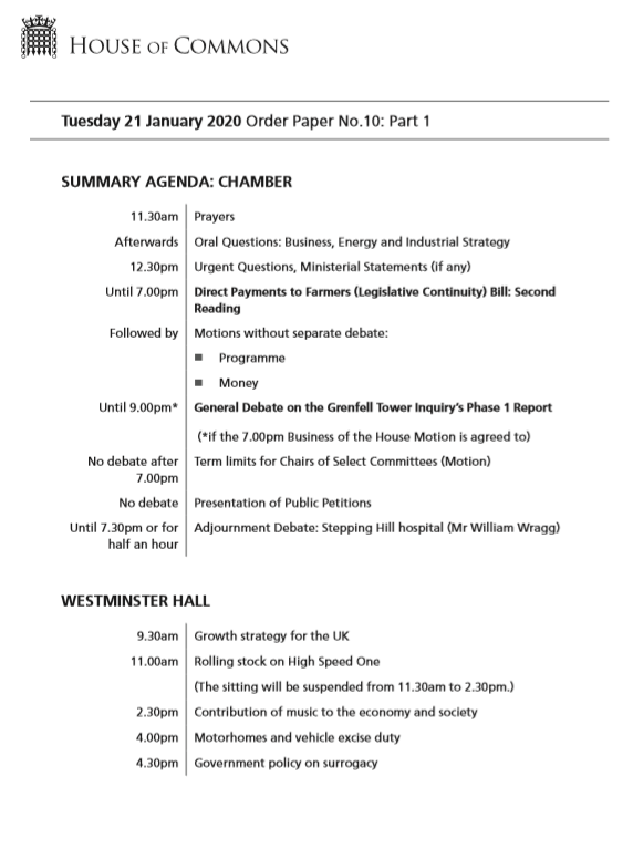 HouseofCommons's tweet photo. Today in the Commons – MPs debate the Grenfell Tower Inquiry Report and the Direct Payments to Farmers Bill.
Find more details of today's business in the #OrderPaper:
https://t.co/HEPScrSLTb https://t.co/Y29sWXbI2A