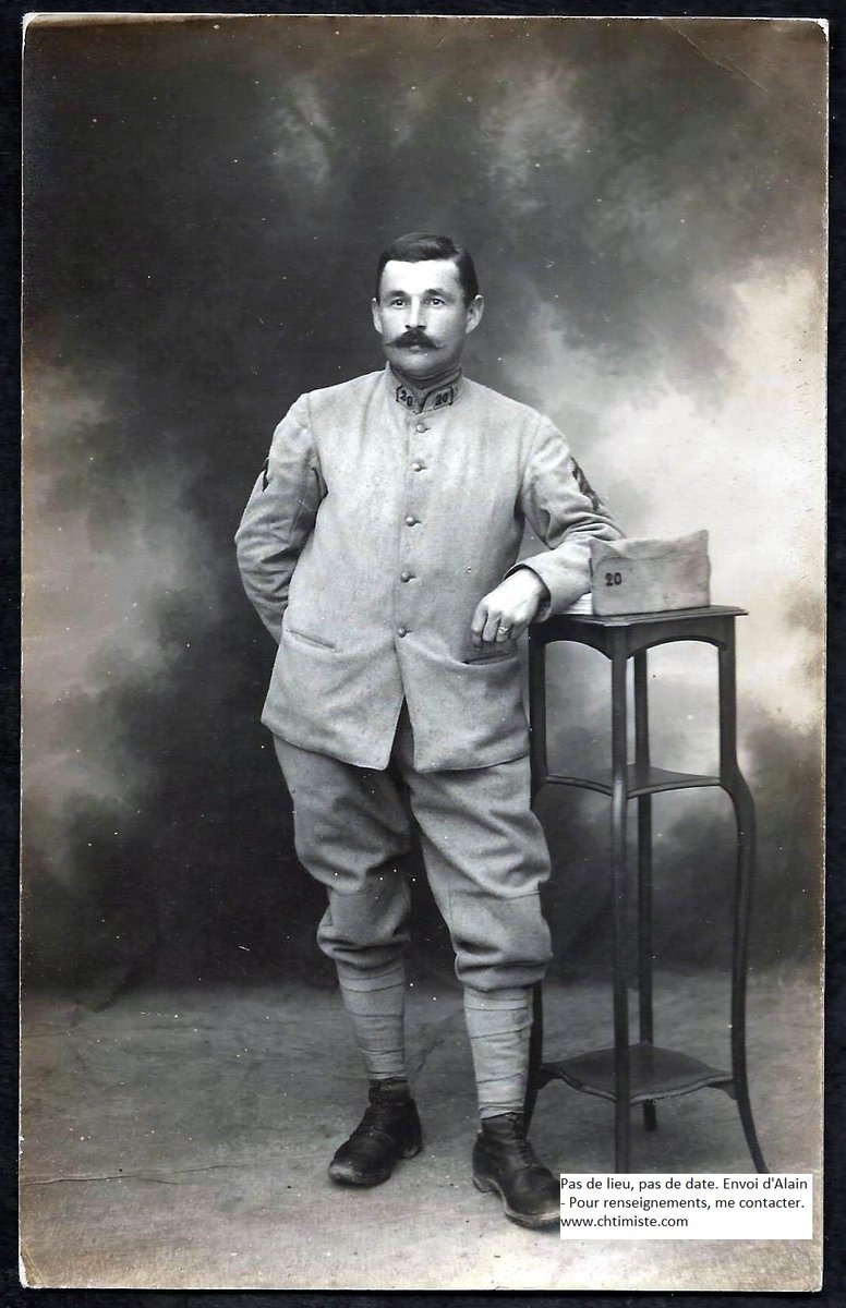 Le_Chtimiste's tweet photo. Inconnu du 20e régiment d'infanterie - #Chtimiste #Infanterie19141918 #20eRI https://t.co/y82Fga5AS3