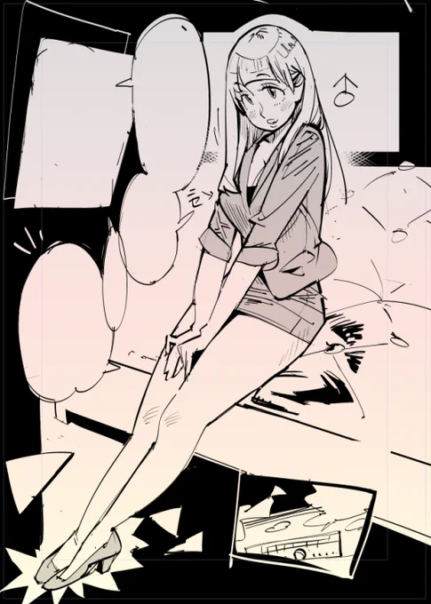 好きなタッチ 
