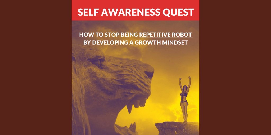 AwareIntellect's tweet image. Read FREE The "Self Awareness Quest", until 24.01, on 25th the book returns to its original price of 3.69$.

#growthmindset &amp;amp; #selfawareness will be one the most sought after skills in the next years so dive deep in this book and discover something new.

amazon.com/Self-Awareness…