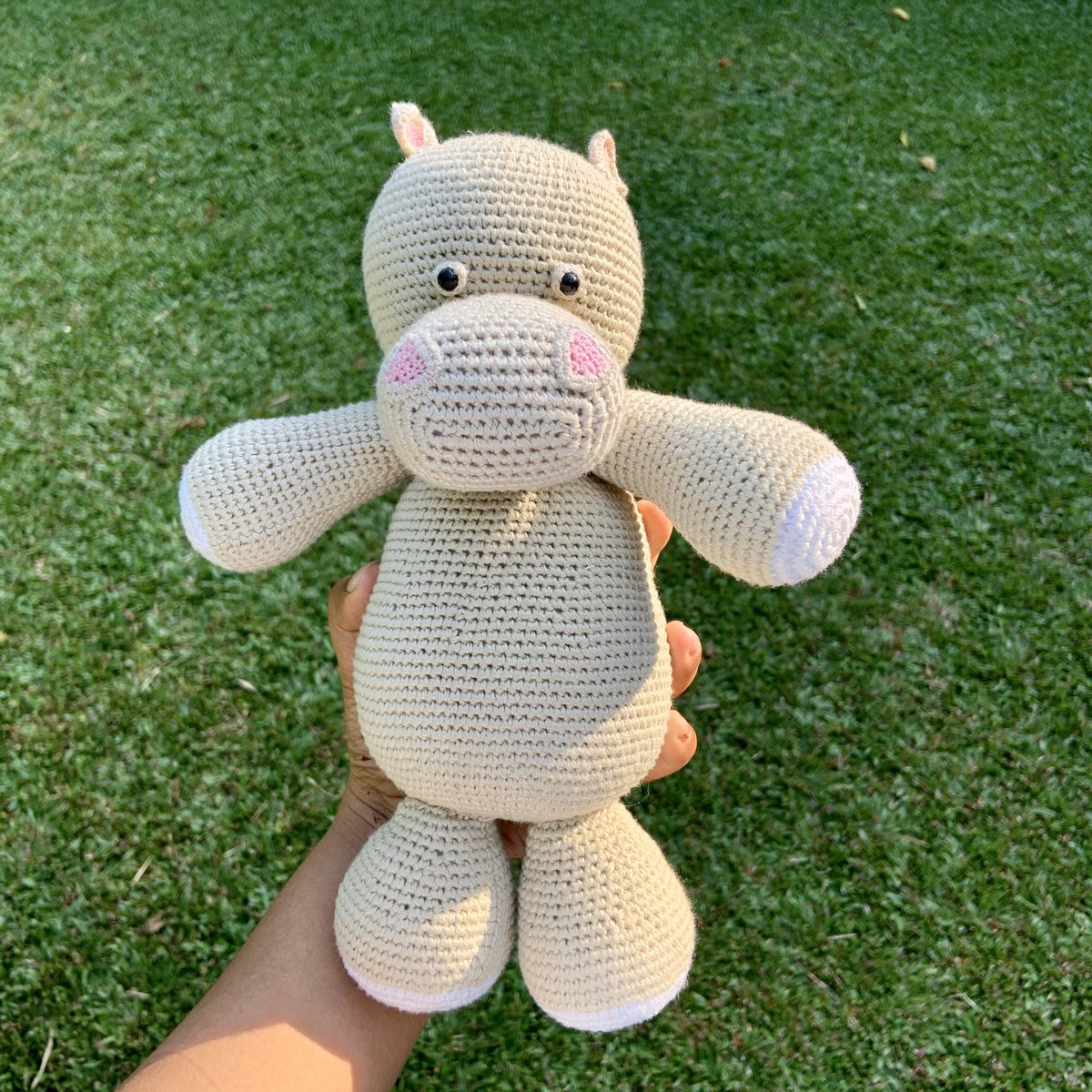 Our crochet baby hippo is 100% handmade by our ladies and is the perfect gift for a baby 💕 

#crochetproducts #crochet #kidstoys #babyproducts #boteeksl #socialenterprise #handmade #madewithlove #crochettoys