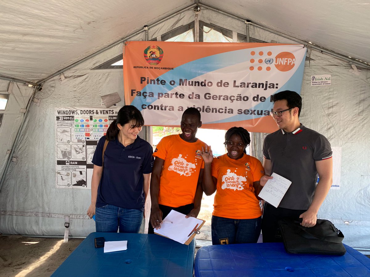 RhysLimHello's tweet photo. 👧🏾👩🏾 1 in every 3 girls and women in Mozambique have been victims of violence - sexual, physical, and psychological. Such violence risks can increase during and after disasters. Don’t be a bystander. Please join #EndViolence #GenerationEquality #OrangeTheWorld https://t.co/x7mqtKP4yl