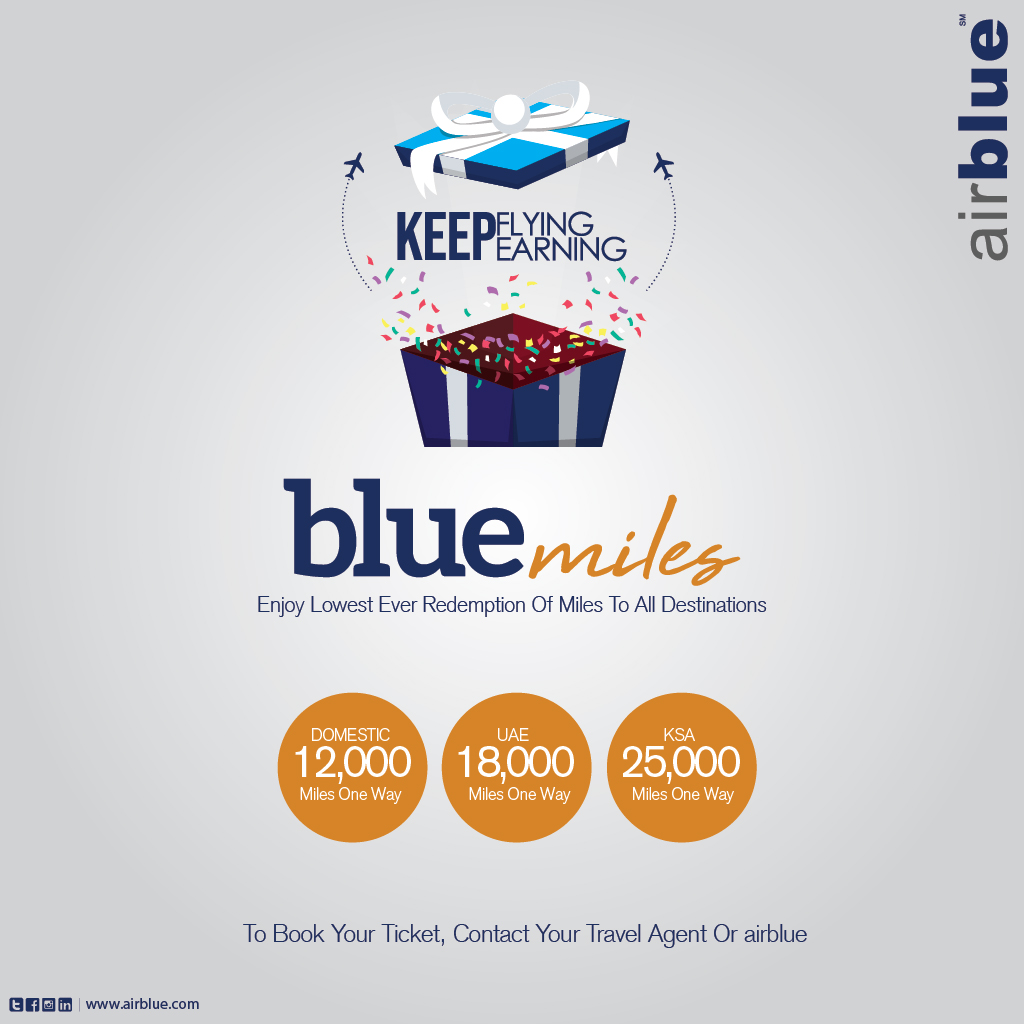 Airblue on Twitter "Pakistan's best redemption frequentflyer program