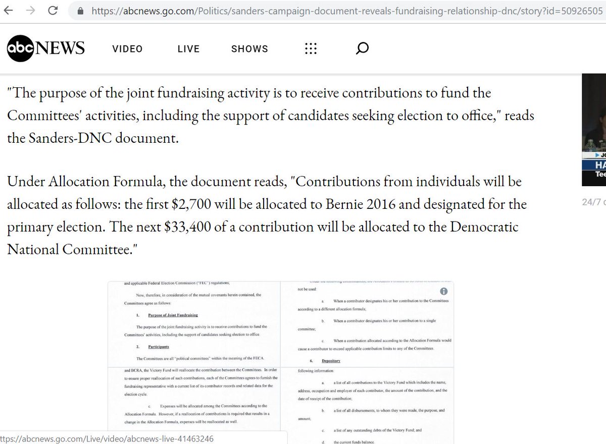 As we see Bernie apologizing to Biden, how can he not be leveraged by DNC again as shown from WikiLeaks #PodestaLeaks & #DNCLeaks and have to refrain from critiquing other candidates because he has to endorse the anointed nominee as per signing loyalty pledge.

h/t @verycosmic