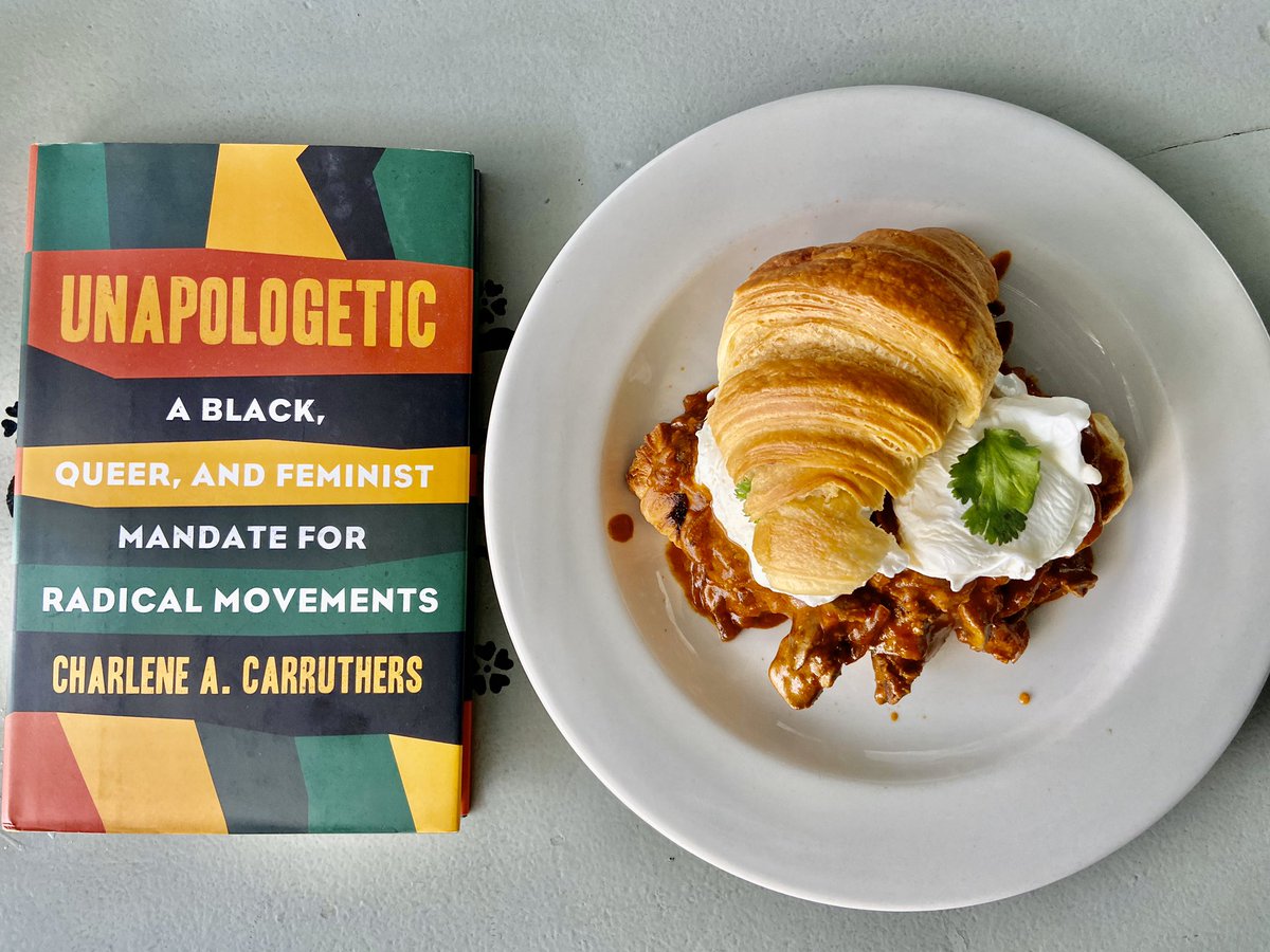 Book 4: Unapologetic: A Black, Queer, and Feminist Mandate for radical movements by  @CharleneCac I know that this book will be close to me, it will aid me in my work, it will challenge me to do better to aspire to liberation. It will serve as a Black, Queer and Feminist guide.