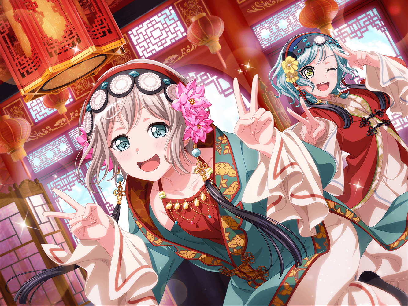 答え探し　青葉モカ　3枚 答え探し] 青葉 モカ | バンドリ！ ガールズバンドパーティ！DB