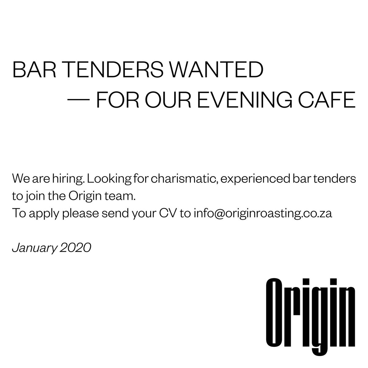 OriginCoffeeRoasting tweet media