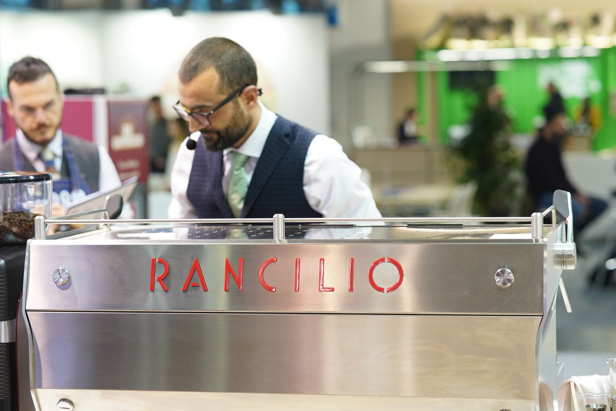 RancilioGroup's tweet photo. Andrea Villa is the new Coffee in Good Spirits Italian champion @SigepRimini #AndreaVilla #scaitaly #CIGS #RancilioSpecialty #RS1 #SIGEP2020 https://t.co/sTNSRVr8BE