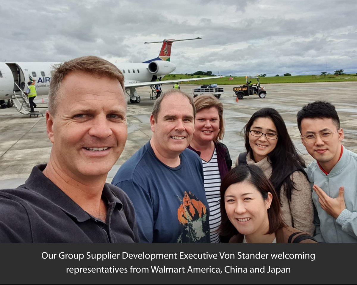 MassmartSA's tweet photo. Walmart’s International Global Sourcing Team is back in South Africa to identify export opportunities for our local suppliers. This time they are joined by delegates from China and Japan, and will be meeting suppliers at their factories #CreatingOpportunities https://t.co/UfrMD4L40b