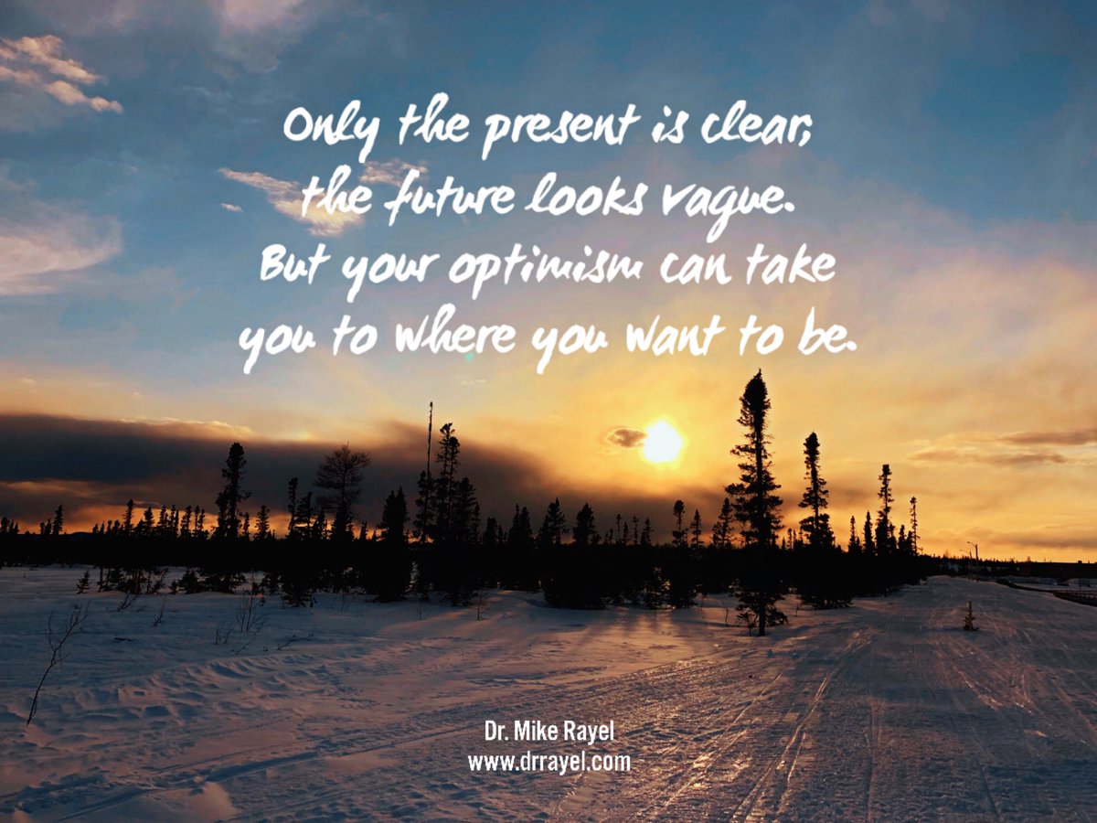 Only the present is clear; the future looks vague. But your optimism can take you to where you want to be.
#inspirationalquote #wisdomquote #wisdomwords #foodforthought #motivationalmd