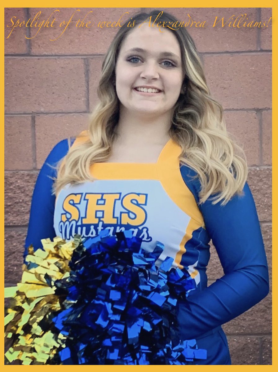 SahuaritaCheer's tweet photo. Spotlight of the week: Alexzandrea Williams!!! https://t.co/snUCtdl6mz