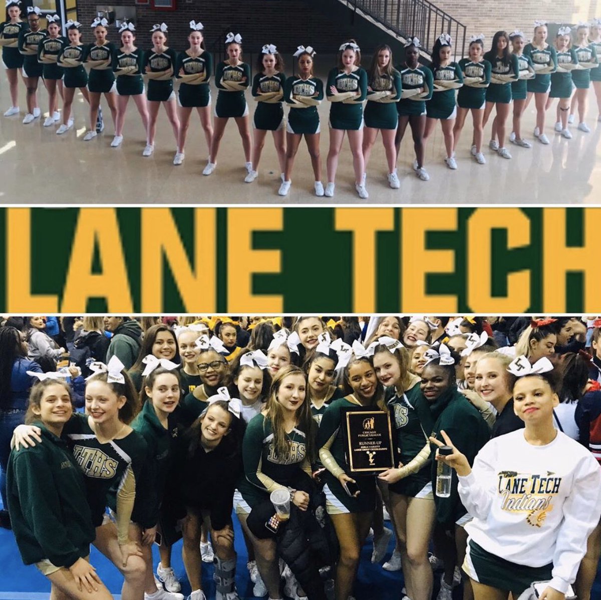 cheer_lane's tweet photo. Congratulations to this incredible team on their 2nd Place finish at City! They also won BEST TEAM SPORTSMANSHIP, which is a title to be proud of! Empathy, Kindness, Respect! #thelaneway Shoutout to Kenwood on their 1st Place finish! 💚💛 https://t.co/0aIBEJueZp