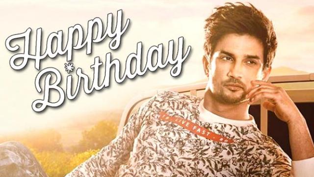 Happy Birthday Sushant Singh Rajput    