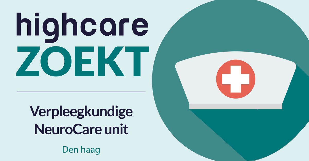 Ben jij benieuwt naar de mogelijkheden als verpleegkundige bij de NeuroCare unit? Klik dan op de link: buff.ly/36cDPwK

#werkenbij #Highcare #DenHaag #verpleegkundige #NeuroCare #unit