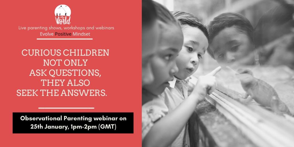 “What? Where? Why? Who? When?” : The future belongs to the ones who are curious. Do you allow yourself and your children to  remain curious ?? Learn more in our free webinar :  bit.ly/webworld1 <a href="/myworldaim/">Myworldaim</a> <a href="/PenguinIndia/">Penguin India</a>