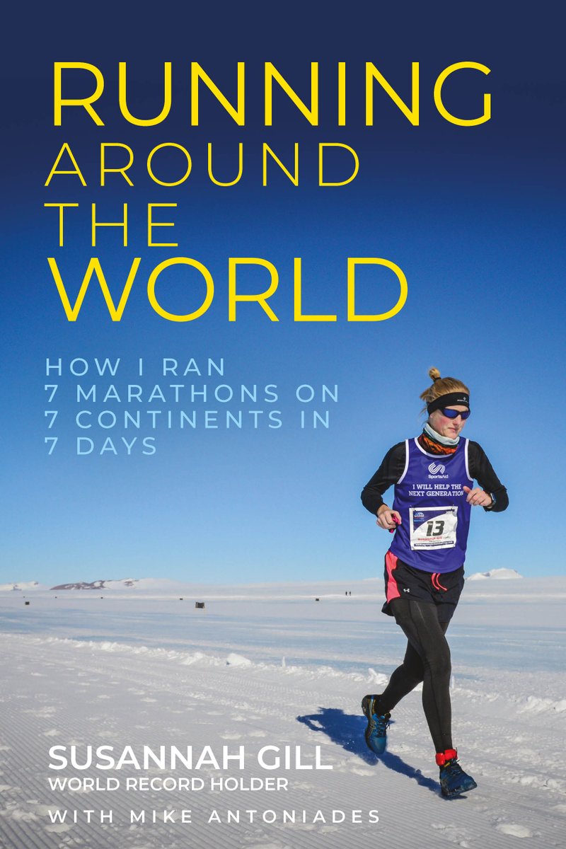 TeamSportsAid's tweet photo. 🏆 COMPETITION TIME 🏆

SportsAid has 2⃣ signed copies of 'Running Around The World', written by @TheIronLadyRuns, to give away. 

How did Susannah Gill run 7⃣ marathons on 7⃣ continents in 7⃣ days? RT this post and follow us to enter the draw!  

▶️ https://t.co/aMKrCkZulg https://t.co/od1DzK6K80