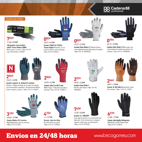 bricogomez's tweet photo. ¿Necesitas vestuario laboral? Disponemos de un amplio catálogo de artículos y prendas de vestuario laboral al mejor precio, ideal para trabajar y de calidad para empresas y partículares.

¡Visítanos! 👉 Avenida de Lorca, 56 #sangoneralaseca #murcia #vestuariolaboral https://t.co/ahfuapujgO