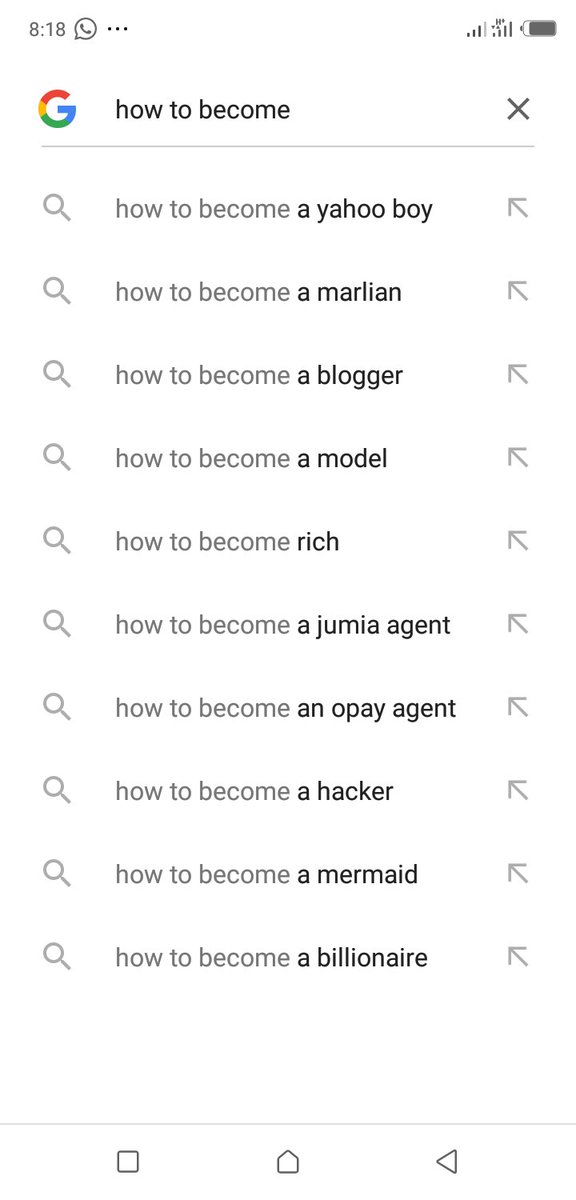 alabz_J's tweet image. #NairaMarley
Google is overrated 😵
#Howtobecome @officialnairam1 @Mikypool4u2c @nairamarleyfans @iamshola01 how far na