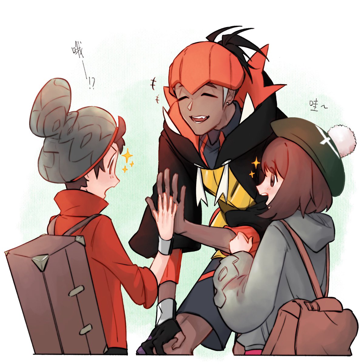 キバナ They Are At The Age When Looking Forward P君のイラスト