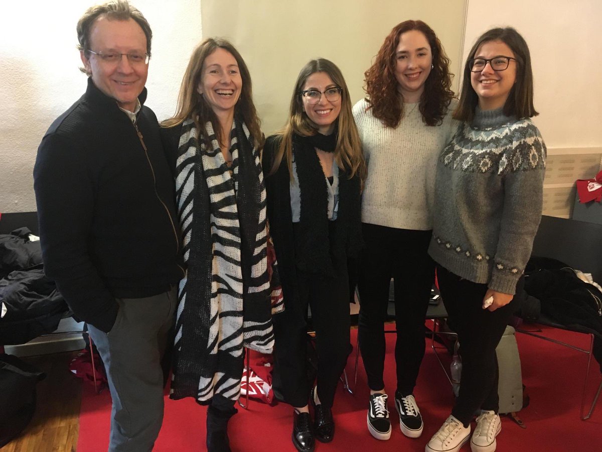 A picture of the Spanish team <a href="/grupogifi/">GIFI-Grupo de Investigación en Familia e Infancia</a> after the first day of our ERCCI intensive meeting for this week at Milan. #ERCCIMilano #ERCCIProject