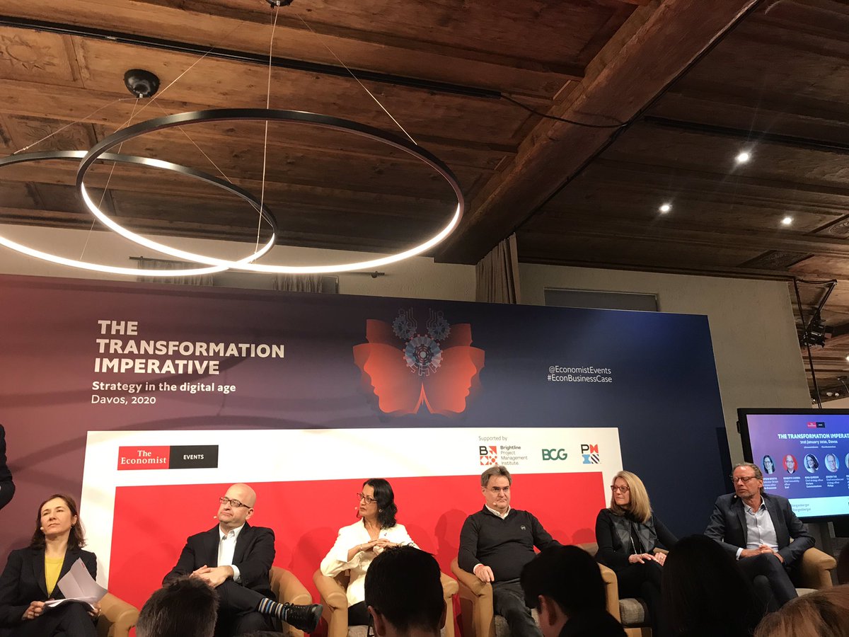 ch_tsagkalidis's tweet photo. The ‘Transformation Imperative’ by Economist for Strategy in the Digital Age #wef20 #Davos2020 https://t.co/fk9UAx008Z