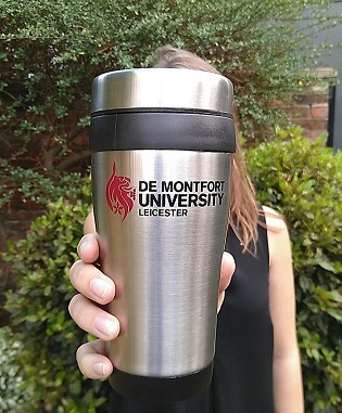 SustainableDMU's tweet photo. We're at Spring Welcome Event tomorrow (Weds 22nd). Come and find us in the Campus Centre Atrium from 10 until 3. We'll be giving away free reusable coffee mugs for new #DMU students @dmuleicester @demontfortsu #choosetoreuse #onelesscup https://t.co/56PP8TxAsh