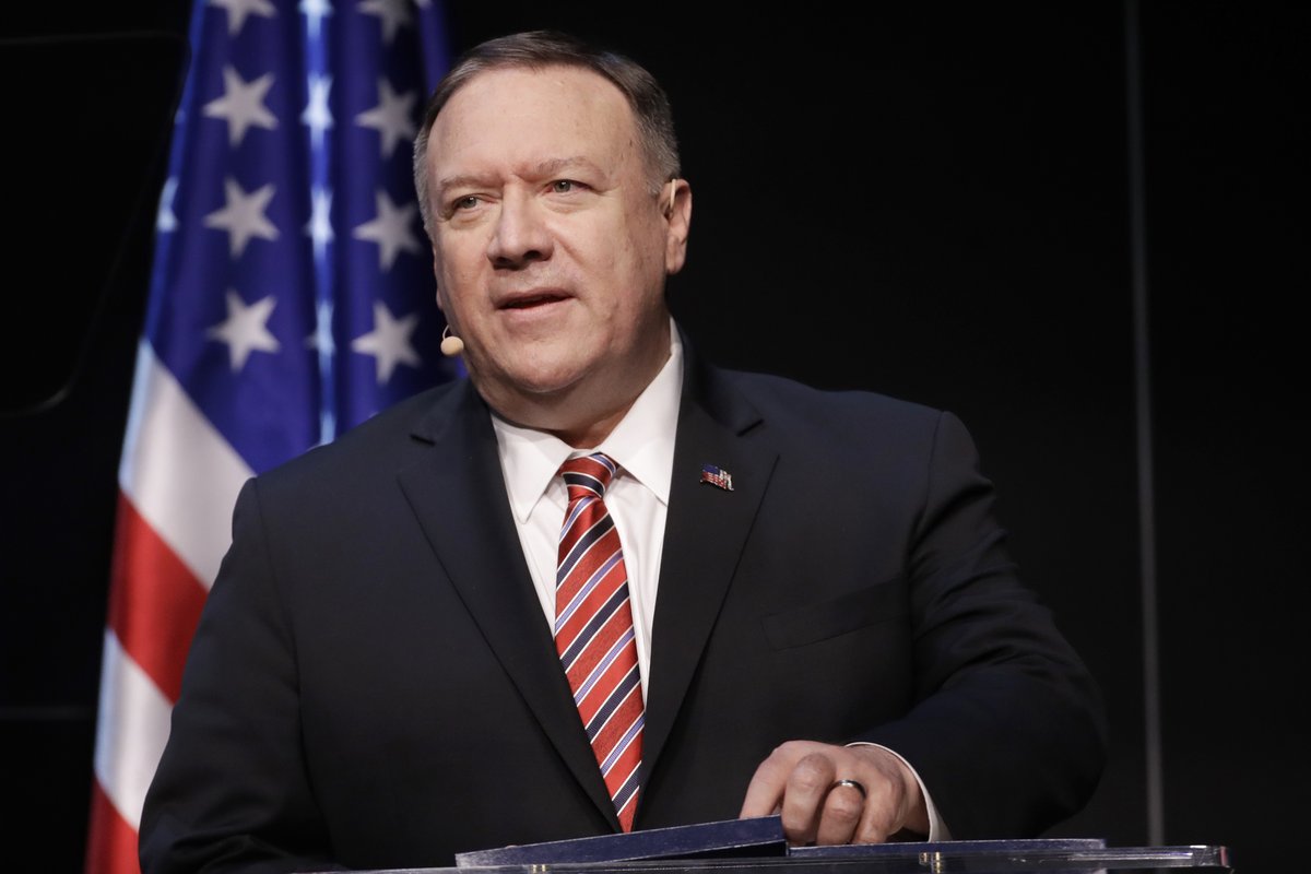 Помпео пояснил, зачем США спонсируют Украину Помпео пояснил, зачем США спонсируют Украину