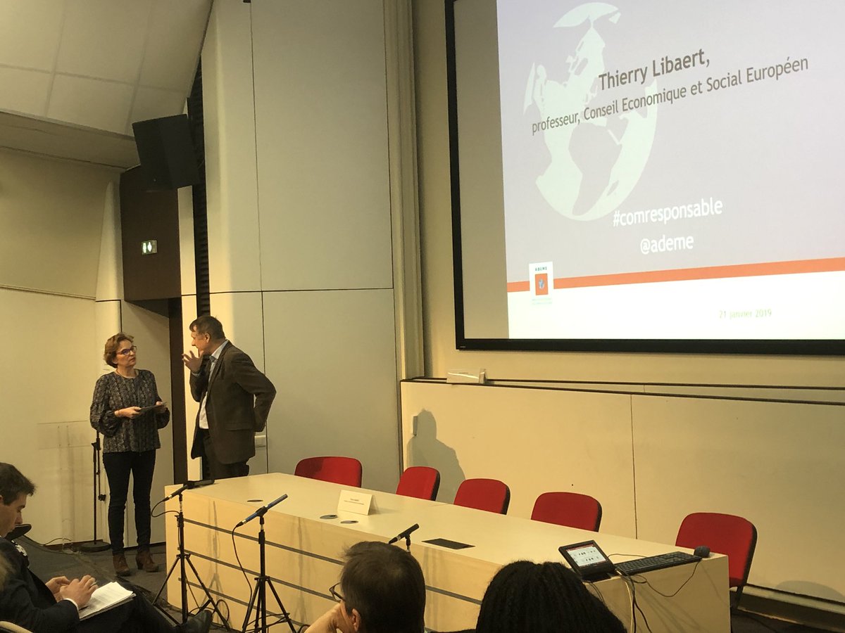 cginisty's tweet image. A #SciencesPo pour une conférence sur la communication responsable organisée par l’@ademe avec mon ami @Thierrylt pour lancer les débats #comresponsable