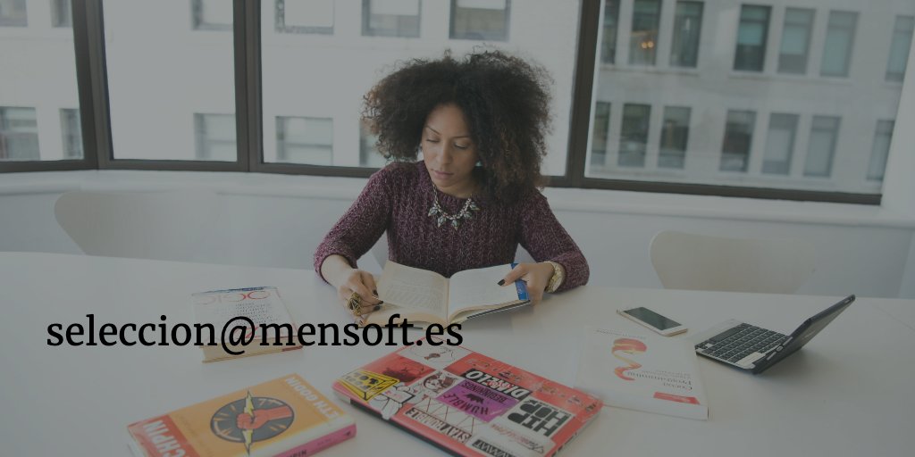 MensoftC's tweet photo. Queremos incorporar un Programador Python. 💻 
La persona se incorporará al proyecto de desarrollo de aplicaciones de Cibervigilancia. 

👉 📲Manda tu CV a seleccion@mesoft.es
#empleo #empleostecnológicos #itrecruitment #mensoftconsultores #rrhh https://t.co/yoglEwsFrv